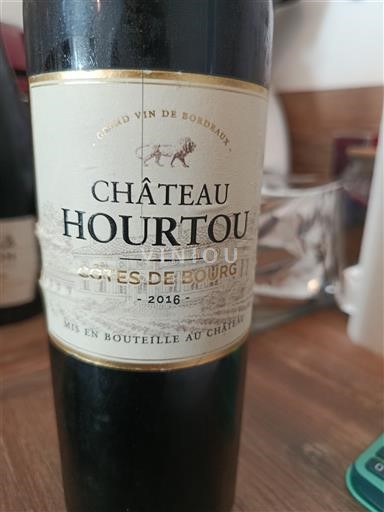 Bordeaux Côtes-de-bourg Château Hourtou 2016