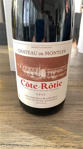 Vallée du Rhône Côte-rôtie Château Montlys 2022