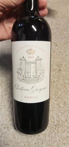 Bordeaux Médoc Château Greysac 2015