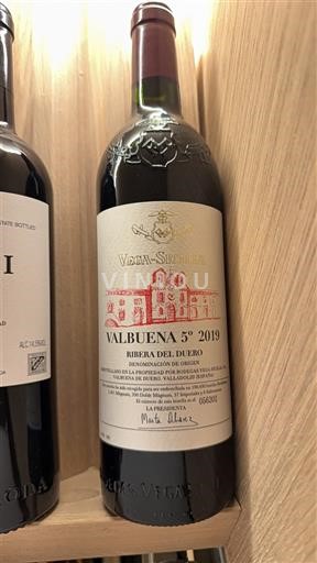 Castilien og León Ribera del Duero Vega Sicilia Valbuena 5° 2019