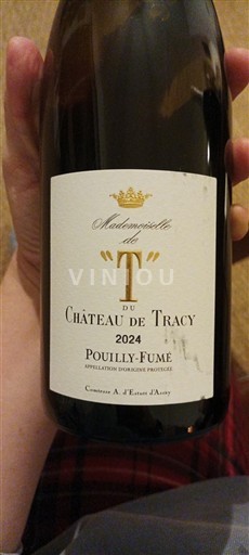 Loiren laakso Pouilly-fumé Château Tracy Mademoiselle de T 2024