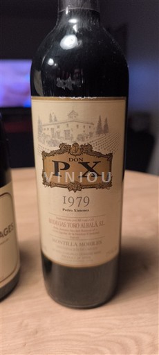 Andalousie Montilla-moriles Bodegas Toro Albalá Don PX 1979