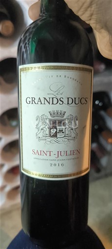 Bordeaux Saint-Julien Les Grands Ducs 2016