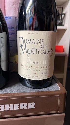 Languedoc Terrasses-du-Larzac Domaine Montcalmès 2016