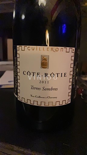 Vallée du Rhône Côte-rôtie Yves Cuilleron Terres Sombres 2011