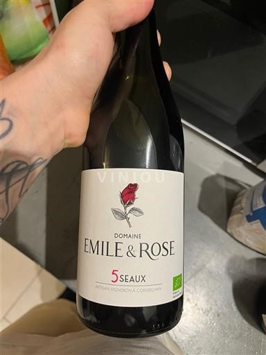 Languedoc Ospecificerad Domaine Emile & Rose 5 Seaux Icke årgångsbetecknad