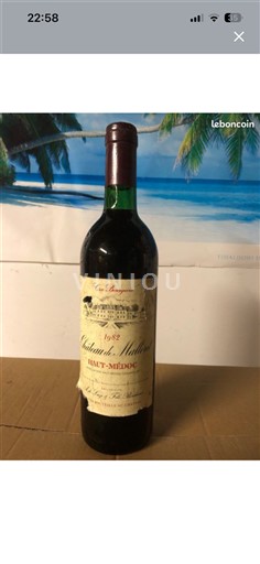 Bordeaux Haut-Médoc Château Malleret 1982