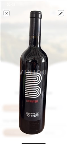 Sudoeste Gaillac Domaine Bonnefil L'Authentique 2024