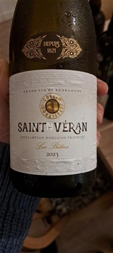 Burgundsko Saint-Véran Cave de Prissé Les Pâles 2023