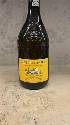 Rhônen laakso Châteauneuf-du-Pape Château La Gardine 2019