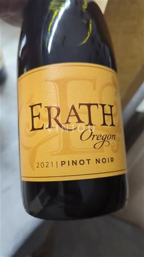 AVA der Ostküste Nicht spezifiziert ERATH Pinot noir 2021