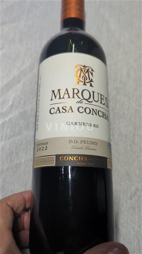 Maule Valley Unspecified Marques de Casa Concha Carmenere 2022