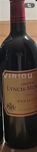 Bordeaux Pauillac Château Lynch-Moussas 2004