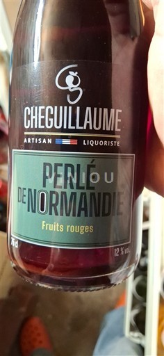 Rượu vang Rouge sec Perlé de Normandie Fruits rouges Cheguillaume Non millésimé Pháp Normandie Vin de France
