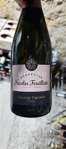 Champagne Nicolas Feuillatte Grande Réserve Rosé Icke årgångsbetecknad