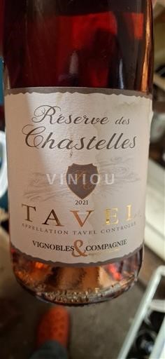 Rhônen laakso Tavel Vignobles & Compagnie Réserve des Chastelles 2021