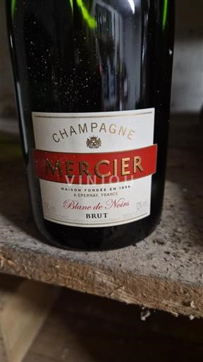 Champaña Champán Mercier Blanc de Noirs Sin añada