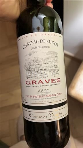 Bordeaux Graves Château Budos des Rosiers 2023