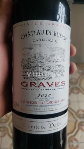 Bordoja Graves Château Budos des Rosiers 2023