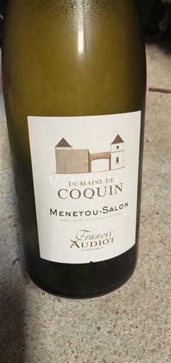 Vallée de la Loire Menetou-salon Domaine Coquin 2023