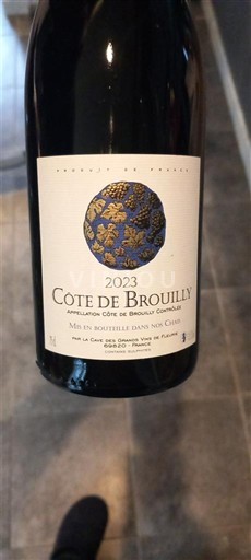 Beaujolais Côte-de-brouilly La Cave des Producteurs de Fleurie 2023