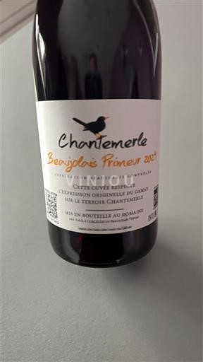 Beaujolais Beaujolais supérieur Chantemerle 2024
