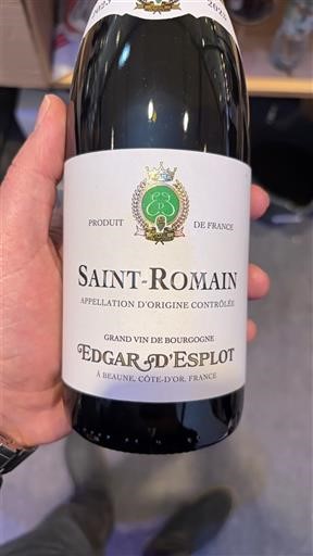 Burgund Saint-Romain Edgar d'Esplot Ohne Jahrgang