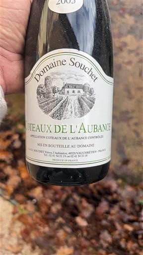 Údolí Loiry Coteaux-de-l'aubance Domaine Souchet 2005