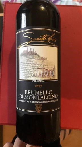Toskana Brunello di Montalcino Sassetti Livio Pertimali 2017