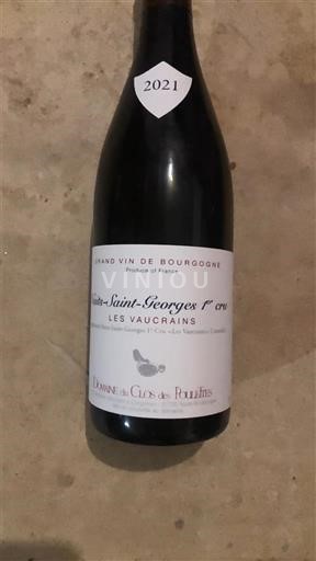 Burgundy Nuits-Saint-Georges Premier Cru Domaine Clos des Poulettes Les Vaucrains 2021