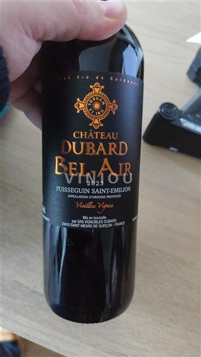 Burdeos Puisseguin-saint-émilion Château Bard Bel Air Vieilles Vignes 2023