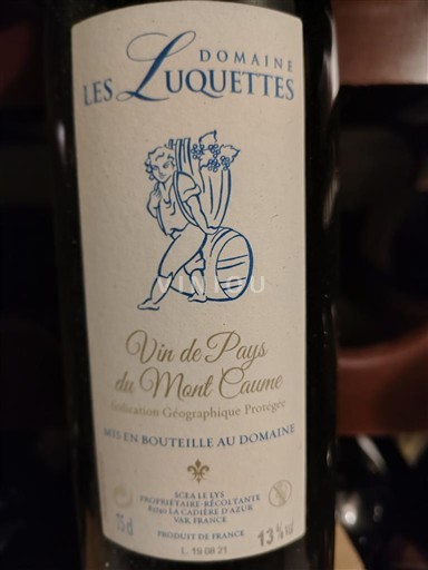 Provence Domaine Les Luquettes 2017
