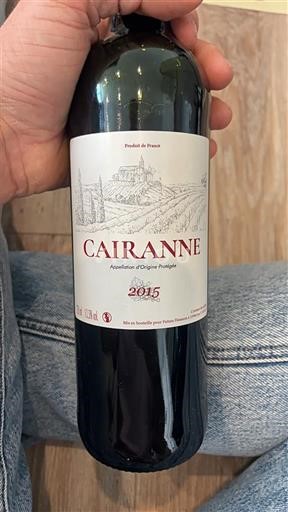 Rhônen laakso Cairanne Château Chateau 2015