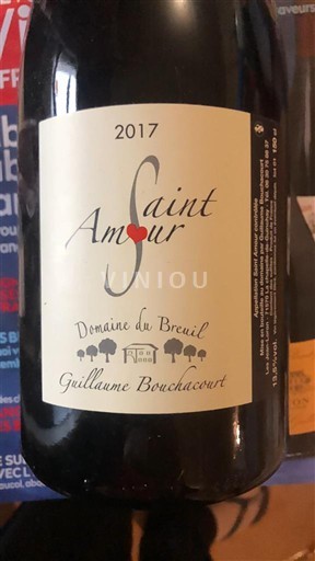 Beaujolais Saint-Amour Domaine Breuil 2017