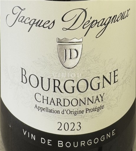 Burgundi Bourgogne Chardonnay Jacques Dépagneux 2023