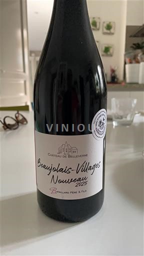 Beaujolais Beaujolais Villages Château Belleverne Beaujolais-Villages Nouveau 2023