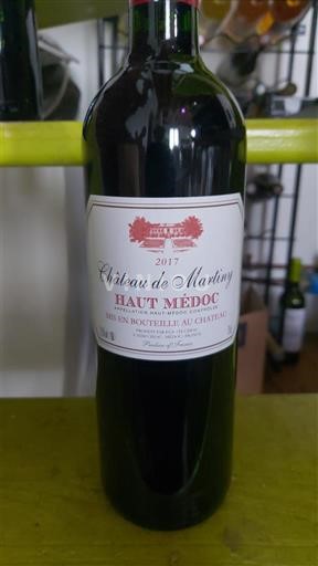 Bordeaux Haut-Médoc Château Martingy 2017