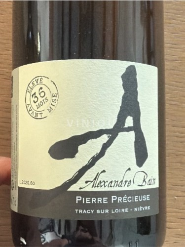 Údolí Loiry Pouilly-fumé Domaine Alexandre Bain Pierre Précieuse Pouilly-Fumé 2020