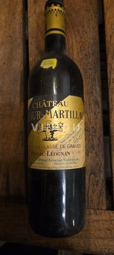 Bordeaux Pessac-Léognan Château Latour Martillac 1996