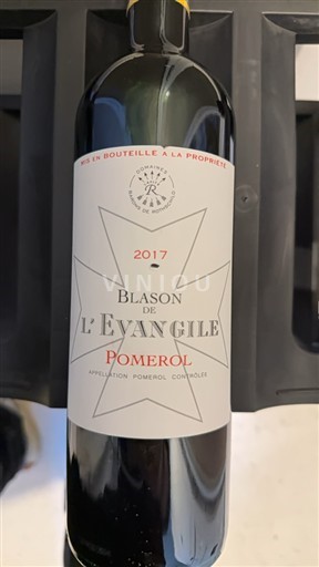 Bordeaux Pomerol Château L'Évangile Blason de L’Evangile Pomerol 2017
