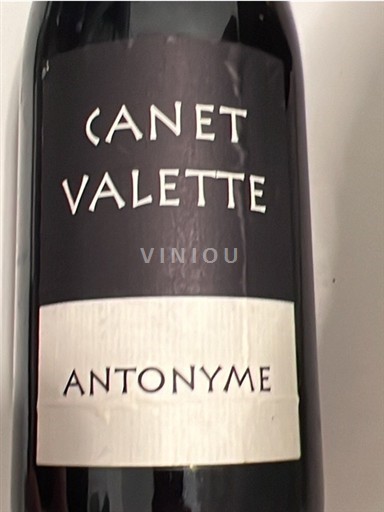 Languedoc Saint-Chinian Canet-Valette Antonyme 2019