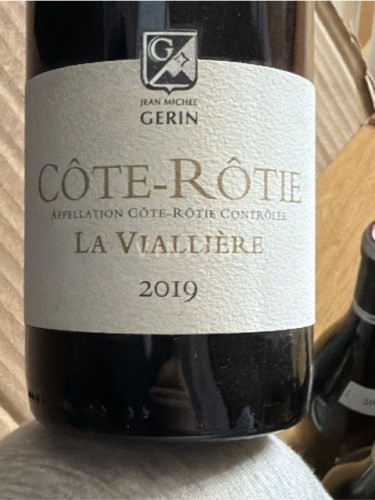 Vallée du Rhône Côte-rôtie Jean-Michel Gerin La Viallière Côte-Rôtie 2019