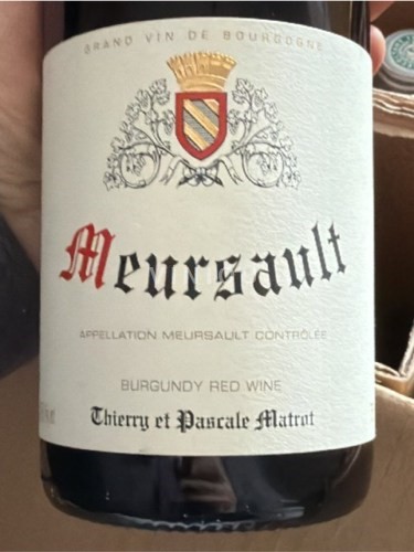 Burgundija Meursault Matrot Meursault Blanc 2020