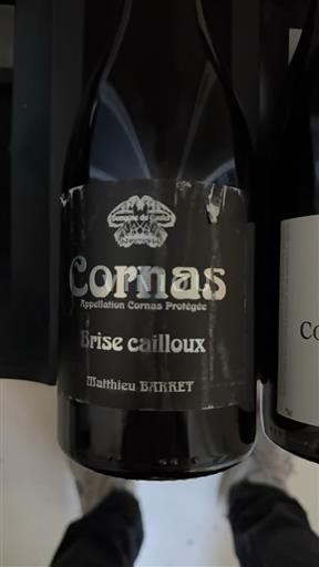 Valle del Ródano Cornas Domaine Coulet - Matthieu Barret Brise Cailloux Cornas 2020