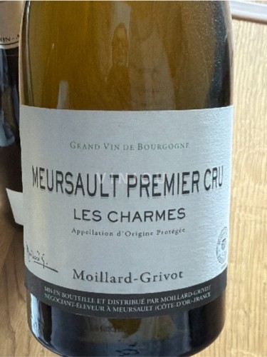 Borgogna Meursault Premier Cru Moillard-Grivot Meursault Premier Cru 'Les Genevrières' 2013