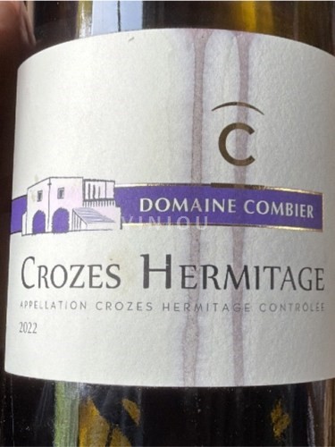 Rhône Valley Crozes-Hermitage Combier Crozes-Hermitage Rouge 2022