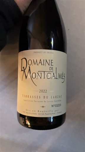 Languedoc Terrasses-du-larzac Montcalmès Terrasses du Larzac Rouge 2022