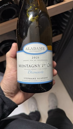 Bourgondië Montagny Premier Cru Domaine Stéphane Aladame Découverte Montagny 1er Cru 2021