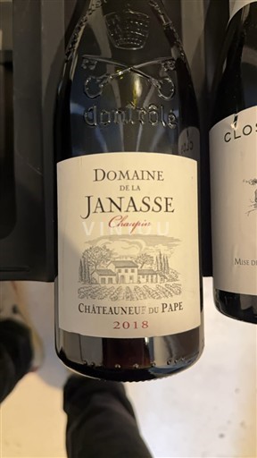 Rhônevallei Châteauneuf-du-Pape Domaine La Janasse Châteauneuf-du-Pape Chaupin 2018