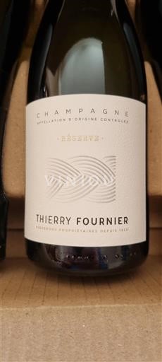 Champagne Champagner Thierry Fournier Réserve Ohne Jahrgang